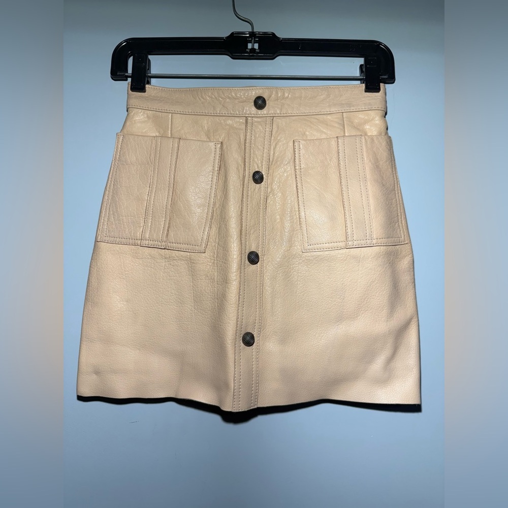 Aje Shrimpton Blush Mini Skirt NWT